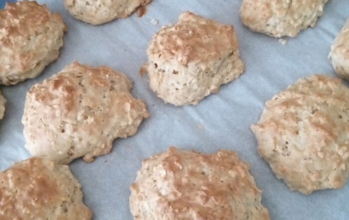Celebrate National Oatmeal Month with these delicious biscuits!
